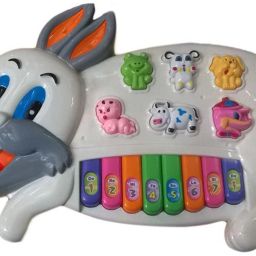RABBIT PIANO MUSICAL TOYS FOR KIDS [GREY]-image-31