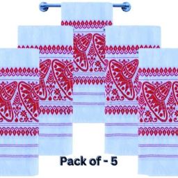 Polycotton 80 GSM Bath, Beach, Hair, Sport, Hand, Face Gamcha-image-23