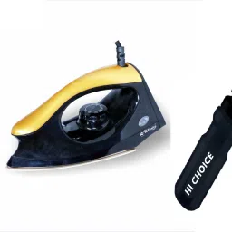 1071 Light Weight Dry Iron Press With Gift Bottle 750 W Dry Iron-image-26