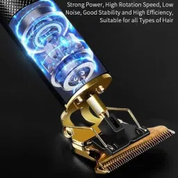 Mumuxu Men's Hair Trimmer Professional Hair Clipper, Adjustable Blade Clipper Grooming Kit 11 minRuntime 40 Length Settings-image-35