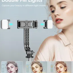 PowerPro Selfie Stick with Wireless Remote & Tripod Stand – Compatible with iOS & Android Monopod, Tripod image 2
