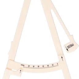 Home Trade Body Fat Tester Caliper, Accurate Fat Tester Caliper Sturdy with Manual for Waist for Bodybuilders for Abdomen for Front Thighs Body Fat Analyzer-29