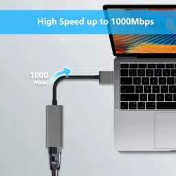 OG X NEXSA USB 3.0 to Ethernet Adapter 1 GBit/s RJ45 LAN USB-A Network Connector Lan Adapter image 3