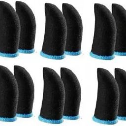 Thumb Gloves For Mobile Gaming blue color 6pack combo Finger Sleeve-24