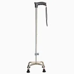 Walking stick for patient 4 leg stainless steel crutch Walking Stick-image-27