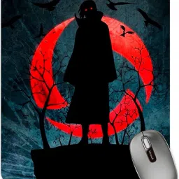 ZORI Naruto_03_BLACKGHOST Gaming Mouse Pad - Computer Laptop PC| Work from Home/Office | Anti-Skid, Anti-Slip, Rubber Base Mousepad-14