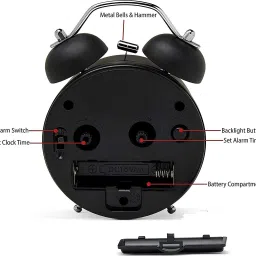 bbd kitchen shop Analog Black Clock image 2