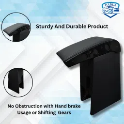 Wooden Car Center Armrest Console for TATA Punch Car Armrest-3