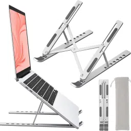 Bitline 6 Angles Adjustable Aluminum Foldable Tabletop Laptop / Desktop Riser Stand Laptop Stand_01 Laptop Stand-25