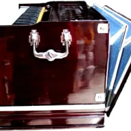Flute 7 Stopper Harmonium, 39 Keys,For Student FSMNH111 3.25 Octave Hand Pumped Harmonium-12