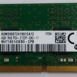 SAMSUNG PC4-2133P , 1RX8 , SODIMM LAPTOP MEMORY DDR4 4 GB (Single Channel) Laptop (M471A5143EB0-CPB)-13