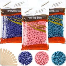 Hair Removal Brazilian Hard Wax Beans For Face, Bikini Area, Legs Wax-19