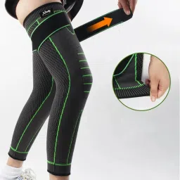 Compression knee and calf sleeve cap support for men and women Knee Support Knee Support-46