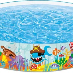 VW Ocean Reef Snapset Inflatable Pool, 8' X 18"(20.32cm x 45.72cm), Inflatable Swimming Pool-32