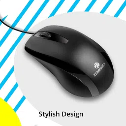 ZEBRONICS K20 Wired Keyboard + Alex Optical Mouse Combo Set image 5