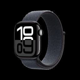 Apple Watch Series 10 GPS with Sport Loop (42mm Retina LTPO3 OLED Display, Jet Black Aluminum Case)-picture-25