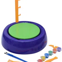 Electric Battery Operated Pottery Wheel Set Clay Pot Making Machine Game POT_61-image-11
