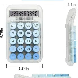 bovzox FE-964 Transparent Calculator BasicCalculator image 2