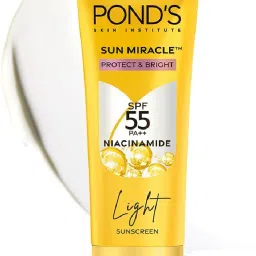 Sunscreen - SPF 55 PA++ Light Sun Miracle Protect & Bright, With 3% Active Niacinamide-9