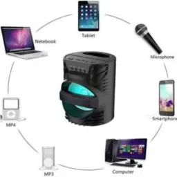 RECTITUDE WS-04|Speaker DJ for outdoor activities, Compatible with all your devices 10 W Bluetooth Tower Speaker image 5