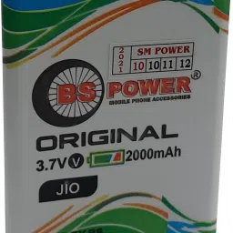 bs power Mobile Battery For JIO Jio Phone F101k F61 F81e Fc F90m lF-2403n F120b F41t F50y F220b F210ql F2402 F221s F211s 330B-5