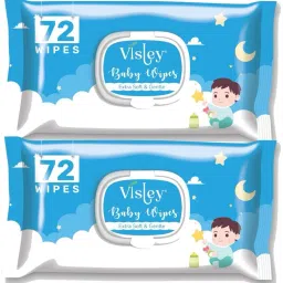 Baby Extra Soft & Gentle Wet Wipes With Lid |Pack of 2, 72 Pcs.Per pack-image-61