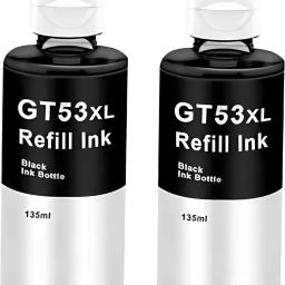 gAdi GT53xl Refill Ink Bottle for 310,315,319,410,415,419,450,510,550,610,810 Printer Black Ink Bottle-image-27