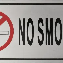 Metal No Smoking Signage Board for Home, Office, Shops Emergency Sign-image-28