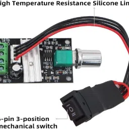 houseofcommon 1203BB DC 6V-28V 6V 12V 24V 3A PWM DC Motor Speed Controller Motor Control Electronic Hobby Kit image 3