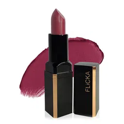 FLiCKA Lip Poetry Matte Lipstick with Vitamin E 4g - Chubby Cheeks 04-45
