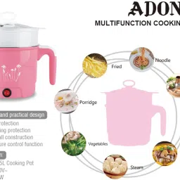 Electric Skillet Noodles Rice Cooker Thermal Insulation Cooking Pot 095 Rice Cooker, Travel Cooker, Egg Boiler, Egg Boiler-picture-23