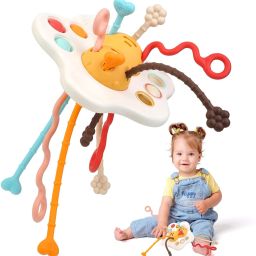 Baby Pull String Activity toy Rattle-17