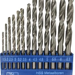 13 pc HSS drill bit set for drilling in Wood, Malleable Iron, Alumin, plastic-21