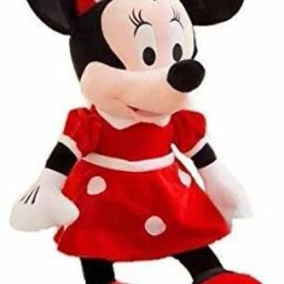 Minnie Mouse Soft Toy Plush Stuffed Soft Toy for Kids and Girls (Red/Pink) - 35 cm-15
