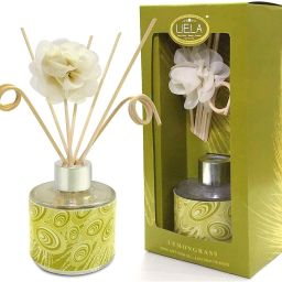 Lemon Grass Fragrance Oil with Designer Reed Sticks Diffuser Set-3