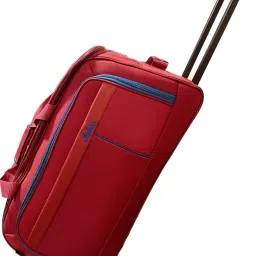 55 L Strolley Duffel Bag - RUNNER DFL RED - Red - Regular Capacity-image-38