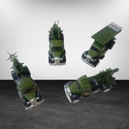 Auto World Military , Die-Cast Vehicle Set 1|55 Scale,Pack of 4-image-36