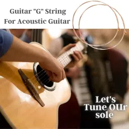 mocking bird Acoustic Guitar 3rd G Strings Set of 5 Stainless Steel Guitar G Strings Set With 5 Picks Guitar String image 2