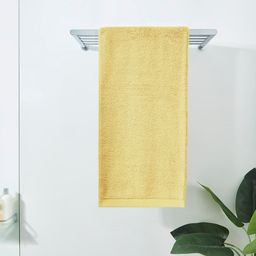 DDecor Unisex Yellow Solid 550 GSM Live Beautiful Bath Towel-62