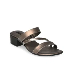 AURELIA Women Open Back Block Heels-0