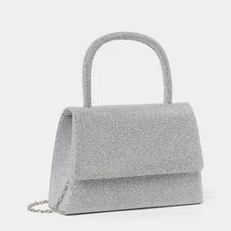 Styli Textured Structured Embellished Satchel-37