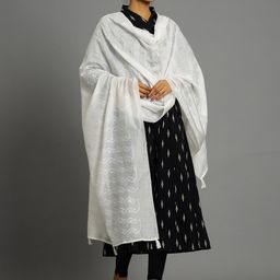 HANDICRAFT PALACE Embroidered Dupatta With Thread Work-picture-34