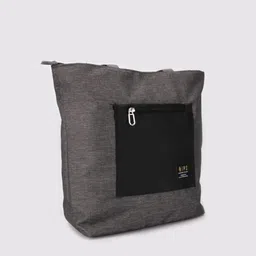 QIPS Grey Melange Shopper Tote Bag image 2