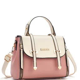 Luvoksi Colourblocked Structured Satchel Bag image 3