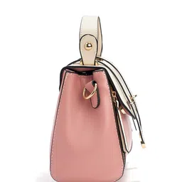 Luvoksi Colourblocked Structured Satchel Bag image 4