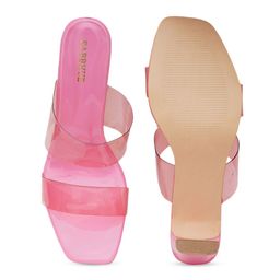 FABBHUE Double Strap Block Heels image 4