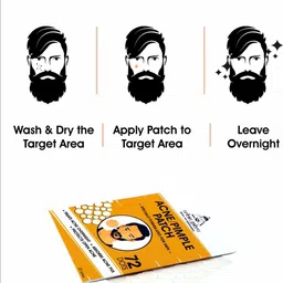 URBANGABRU Men Invisible Acne Pimple Patch Stickers with 100% Hydrocolloid - 72 Patches image 4