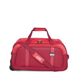VIP Maroon Soft Sided Duffle Trolley Bag-44