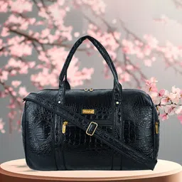 HARD CRAFT Textured Medium Casual Duffel Bag-image-42
