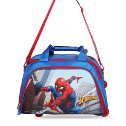 NOVEX Blue & Red Spider Man Printed Duffel Bag-picture-26